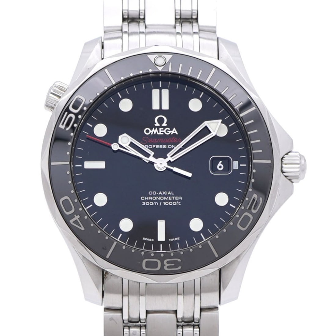 Omega Seamaster 300m Co-Axial Chronometer 212.30.41.20.01.003 Automatic Watch Stainless Steel Black (1 of 10)