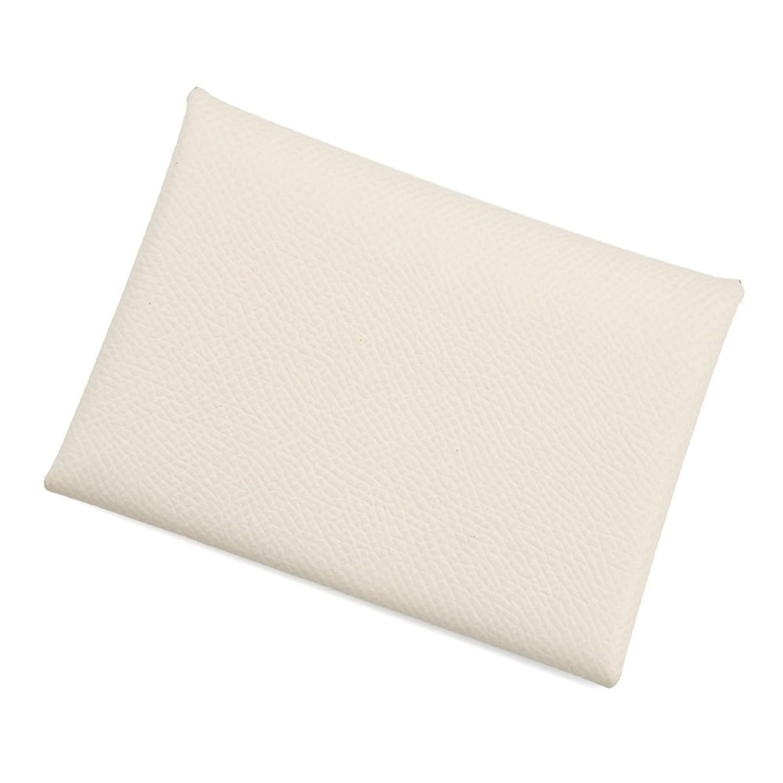 Hermès Calvi Duo Verso Coin Case, Nata/Jaune Poussin, Epson U Stamp (1 of 13)