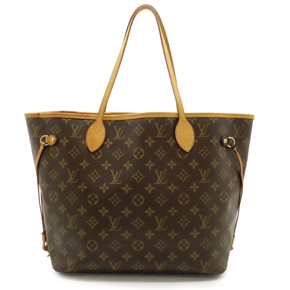 LOUIS VUITTON Monogram Neverfull MM Tote Bag Shoulder M40156 (1 of 11)