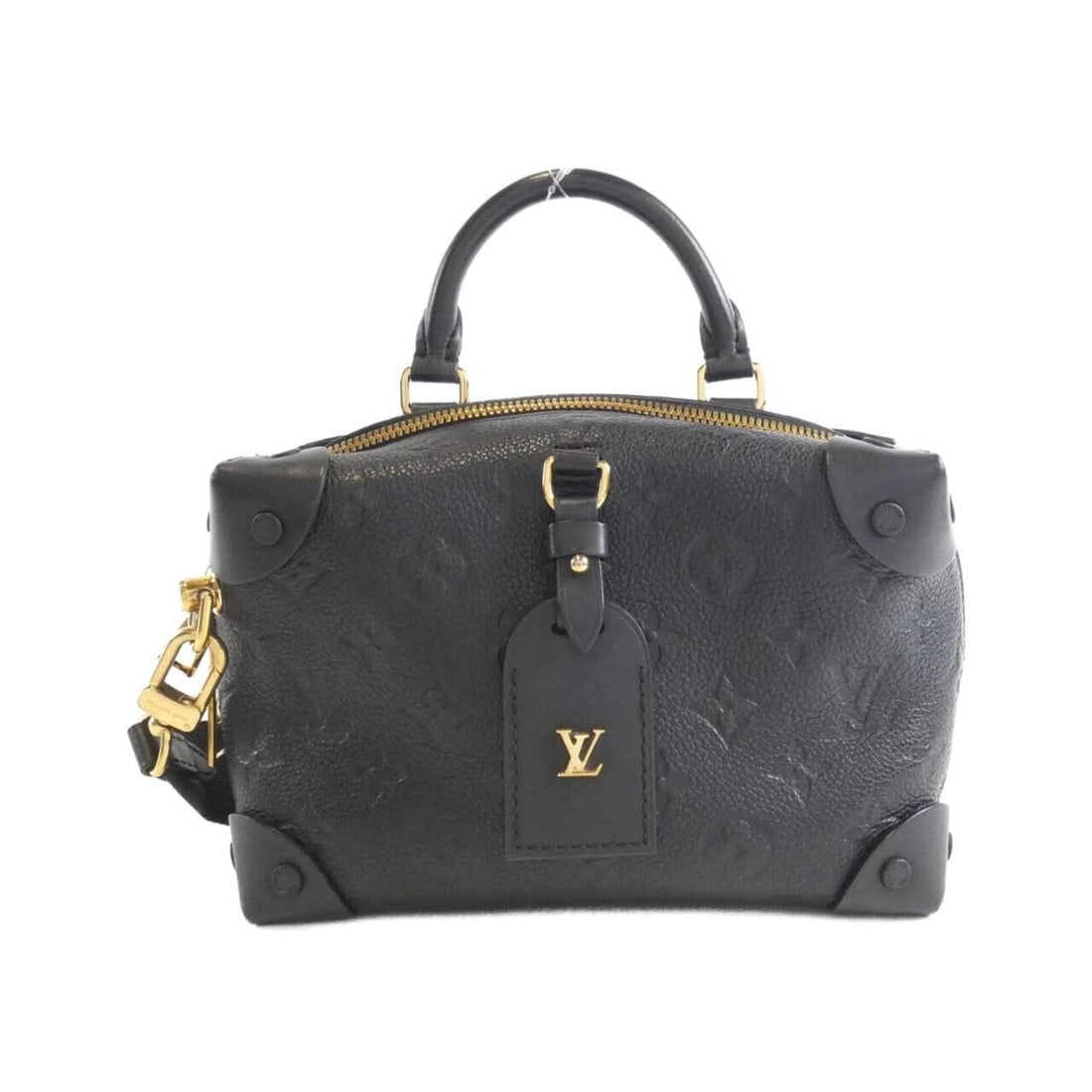 Louis Vuitton Monogram Empreinte Petite Malle Souple M45393 Handbag: --- Catalog ---Category: SizeSize (HxWxD): 14cm x 20cm x 8cm / 5.51'' x 7.87'' x 3.14''Category: DesignType: HandbagColor: BlackGender: WomenMaterial: Leather Hardware Color: GoldLeather/Fur Type: