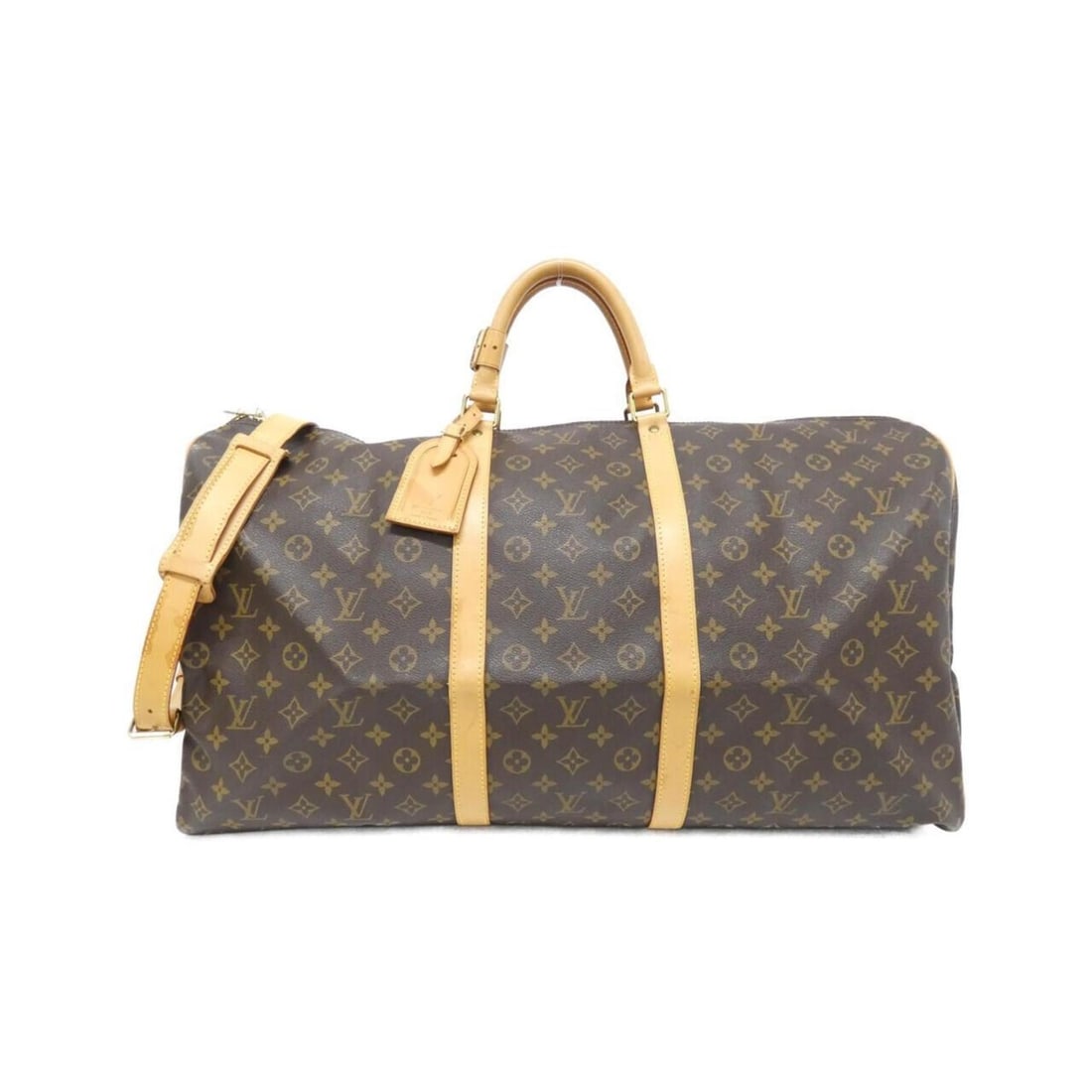 Louis Vuitton Monogram Keepall Bandouliere 60cm M41412 Boston Bag: --- Catalog ---Category: SizeSize (HxWxD): 33cm x 60cm x 26cm / 12.99'' x 23.62'' x 10.23''Category: DesignType: Boston bagColor: MarronGender: Women,MenMaterial: Coated canvas Hardware Color: