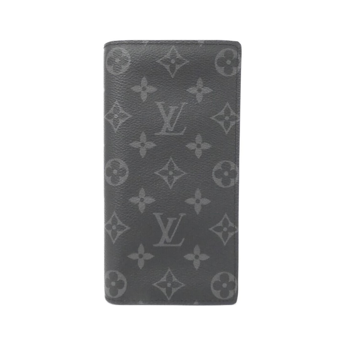 Louis Vuitton Monogram Eclipse Portefeuille Brazza M61697 Wallet: --- Catalog ---Category: SizeSize (HxWxD): 19cm x 10cm x 2cm / 7.48'' x 3.93'' x 0.78''Category: DesignType: Long wallet (bi-fold)Color: BlackGender: MenMaterial: Coated canvas Category: GeneralMPN: M