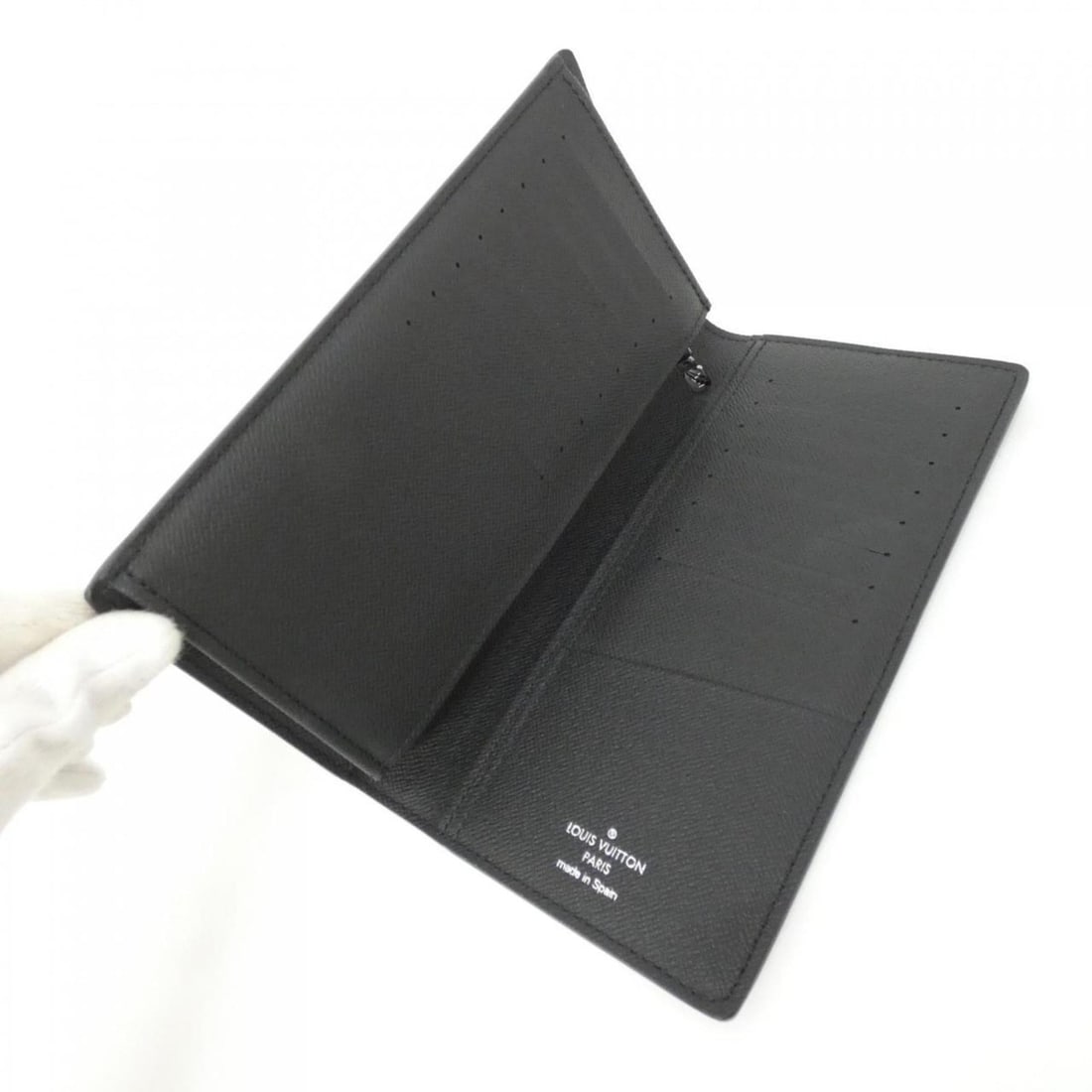 Louis Vuitton Monogram Eclipse Portefeuille Brazza M61697 Wallet - 2