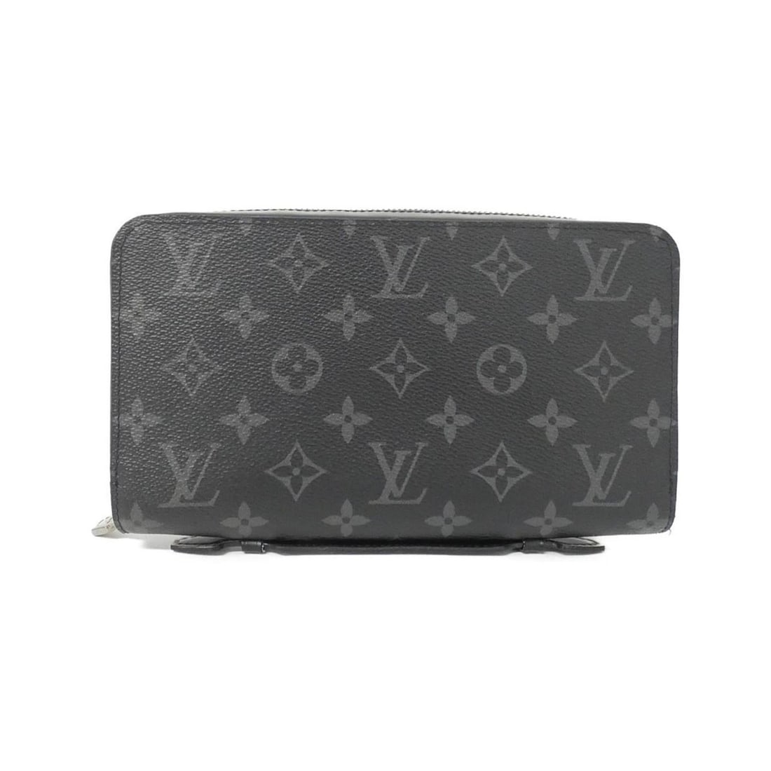 Louis Vuitton Monogram Eclipse Zippy XL Wallet M61698: --- Catalog ---Category: SizeSize (HxWxD): 13cm x 22cm x 4cm / 5.11'' x 8.66'' x 1.57''Category: DesignType: Long wallet (bi-fold)Color: BlackGender: MenMaterial: Coated canvas Category: GeneralMPN: M