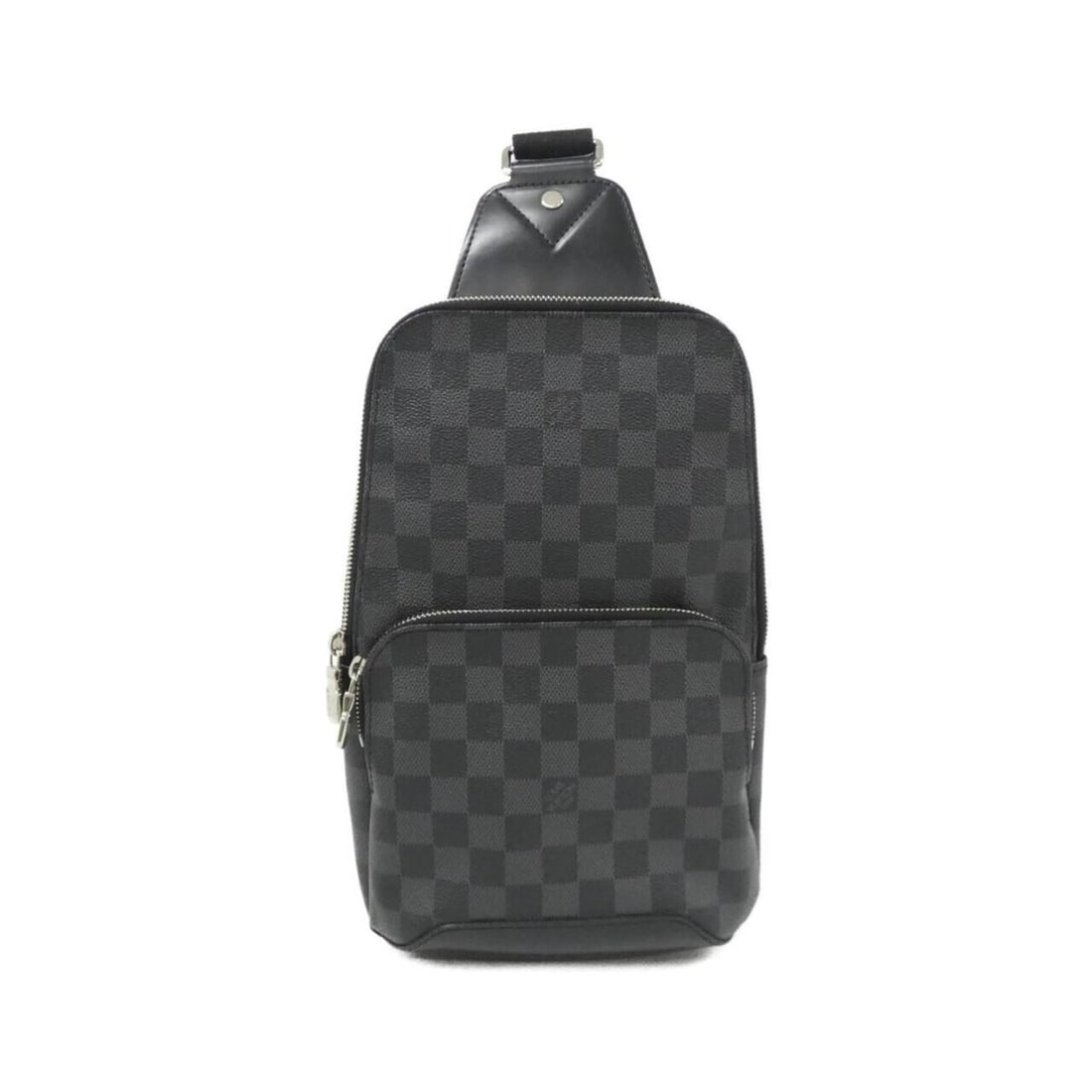 Louis Vuitton Damier Graphite Avenue Sling Bag N41719 Shoulder: --- Catalog ---Category: SizeSize (HxWxD): 31cm x 20cm x 9cm / 12.2'' x 7.87'' x 3.54''Category: DesignType: Shoulder bagColor: GraphiteGender: MenMaterial: Coated canvas Hardware Color: