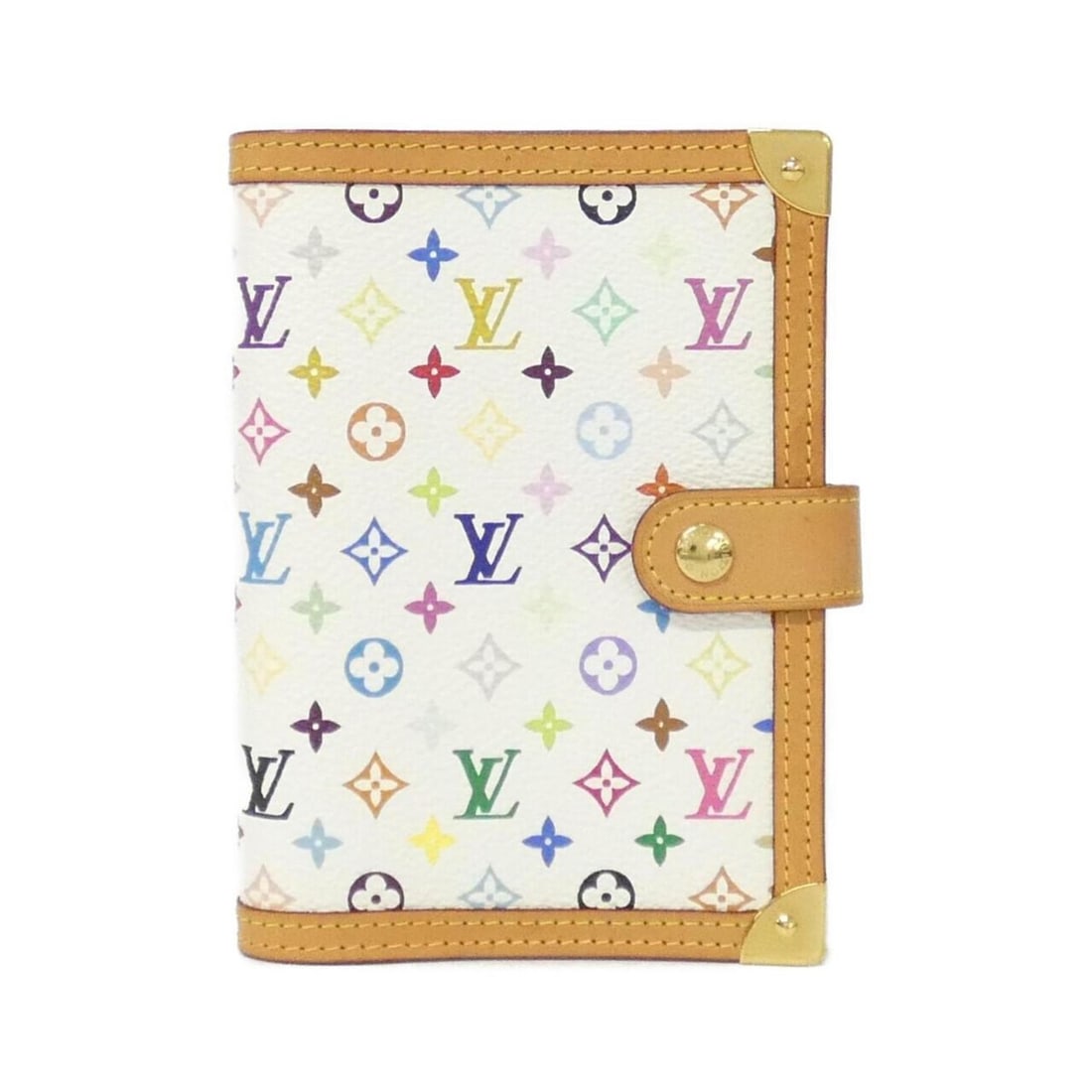 Louis Vuitton Multicolore Agenda PM R20896 Organizer: --- Catalog ---Category: DesignColor: WhiteGender: Men,WomenMaterial: Coated canvas Category: GeneralMPN: R20896Brand: Louis VuittonCategory: Physical PropertiesSize (HxWxD): 15cm x 10cm x 2cm /