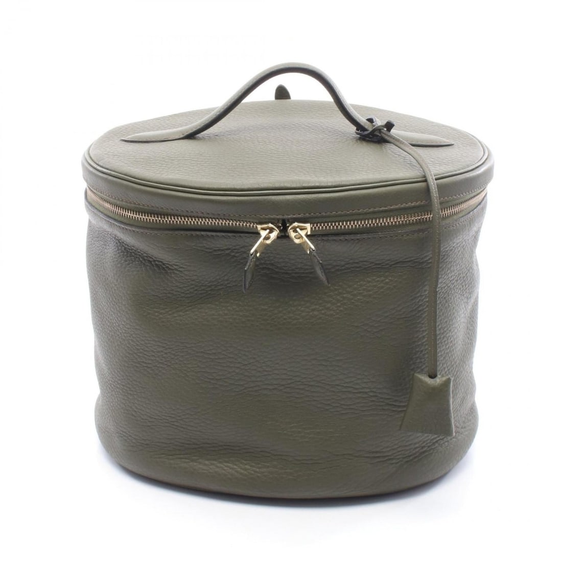 Hermes Hermès Intercity handbag in Taurillon Clemence leather, khaki. (1 of 13)