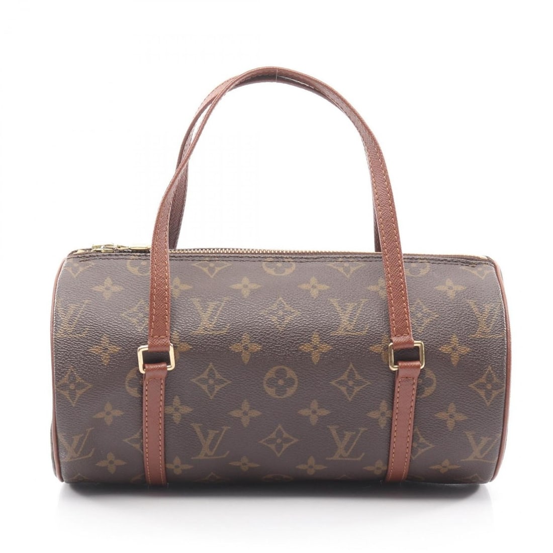 Louis Vuitton Papillon 26 (old model) handbag in coated canvas and leather with Monogram detailing,: --- Catalog ---Category: SizeSize (HxWxD): 13cm x 26cm x 13cm / 5.11'' x 10.23'' x 5.11''Handle Length: 40cm / 15.74''Category: DesignType: HandbagColor: Brown, MonogramGender: WomenMaterial: