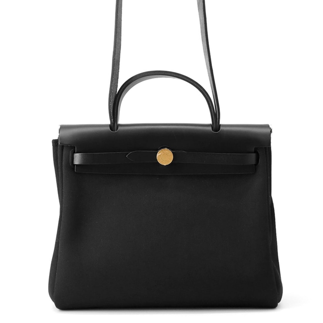 Hermes Hermès Airbag Zip PM Le Tourne Black/Toile Militaire/Vache Hunter Z Stamp Black: --- Catalog ---Category: SizeWeight: 880g / 1.94lb.Size (HxWxD): 26cm x 31cm x 10cm / 10.23'' x 12.2'' x 3.93''Category: DesignType: Shoulder bag, Tote bagColor: BlackGender: WomenClosure: FlapMateria