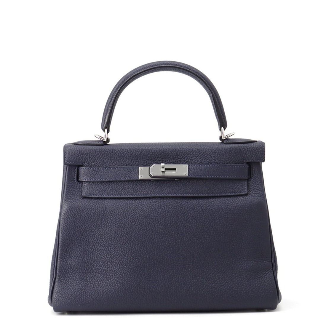 Hermes Hermès Kelly 28 Handbag, Inner Stitching, Blue Nuit/Togo, X Stamp, 2-Way Shoulder Bag (1 of 13)
