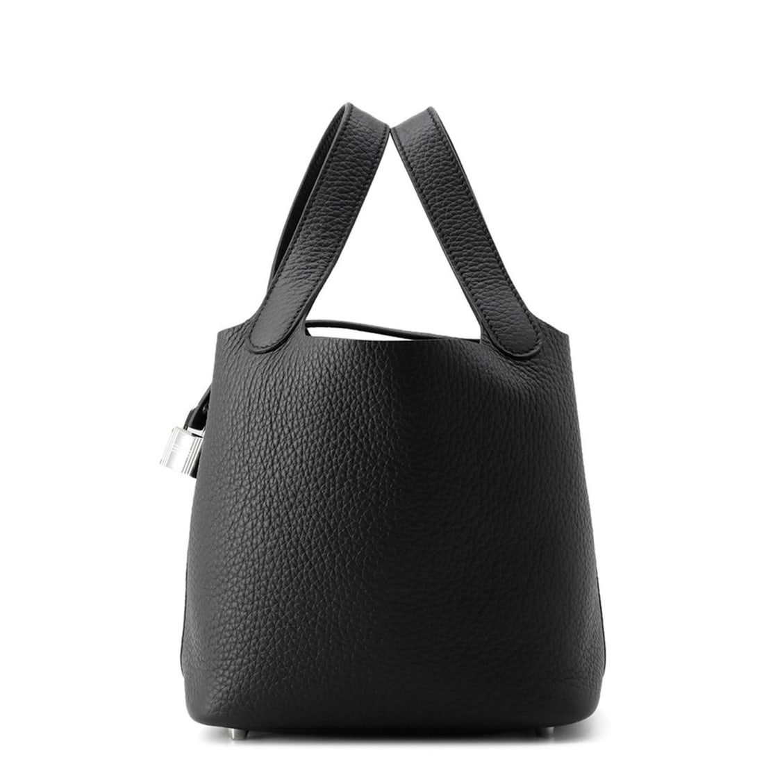 Hermes Hermès Picotin Lock PM Handbag, Black/Clemence Leather, K Stamp, Black (1 of 11)