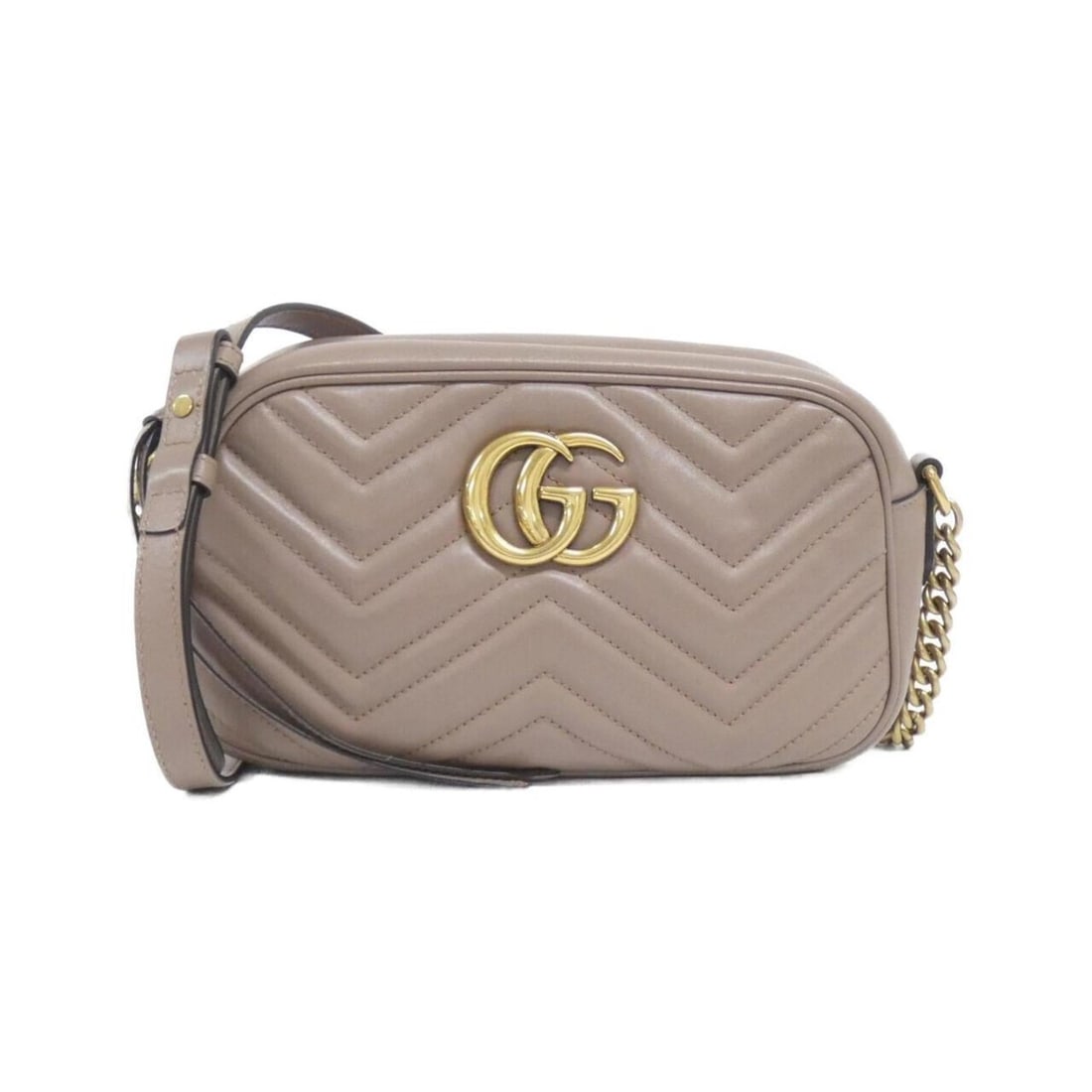 Gucci GG MARMONT 447632 DTD1T Shoulder Bag: --- Catalog ---Category: SizeSize (HxWxD): 14cm x 24cm x 7cm / 5.51'' x 9.44'' x 2.75''Category: DesignType: Shoulder bagColor: BeigeGender: Women,MenMaterial: Leather Hardware Color: GoldCategory: