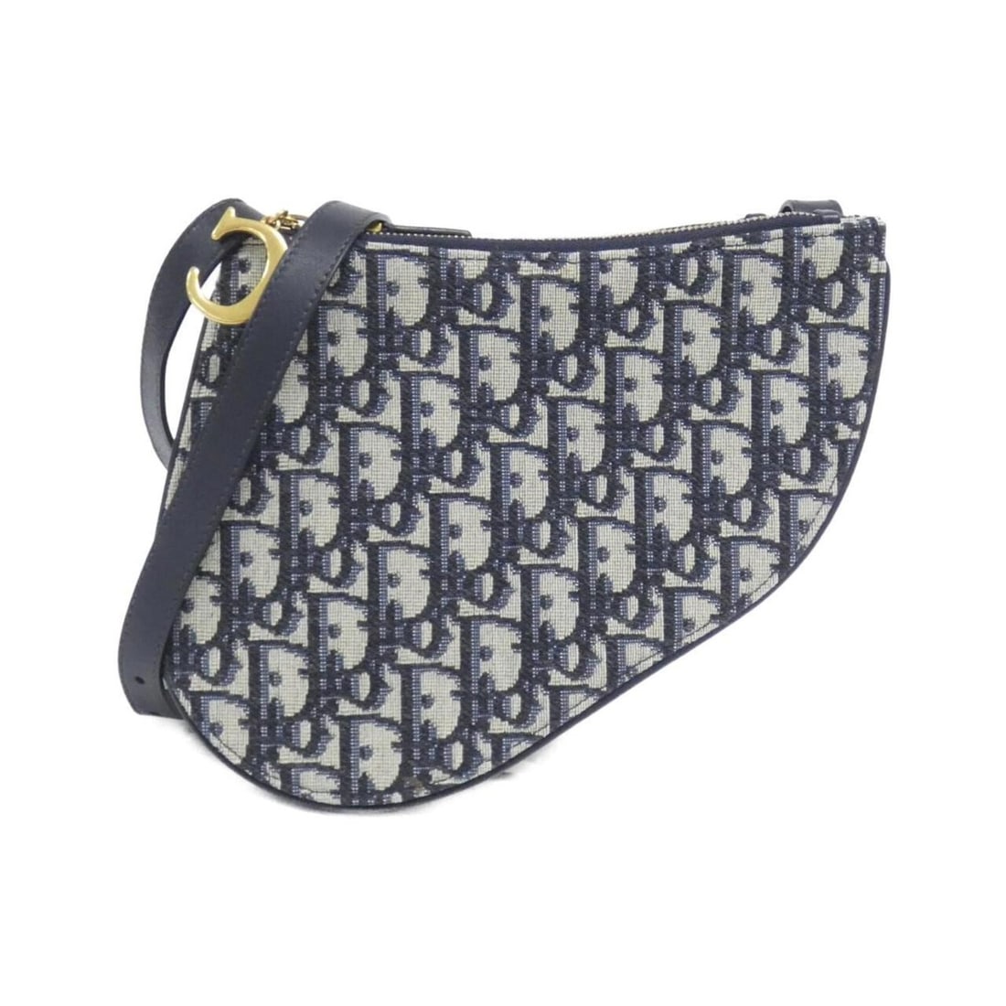 Christian Dior DIOR OBLIQUE Saddle Pouch Handbag (1 of 13)