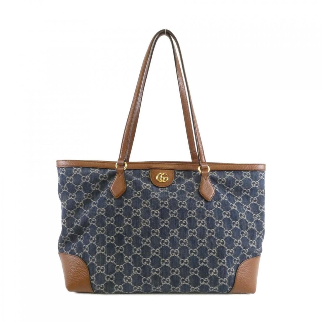 Gucci OPHIDIA 631685 2KQGG handbag: --- Catalog ---Category: SizeSize (HxWxD): 28cm x 45cm x 13cm / 11.02'' x 17.71'' x 5.11''Category: DesignType: HandbagColor: Brown, Dark blueGender: WomenMaterial: Jacquard , Leather Hardware Color: