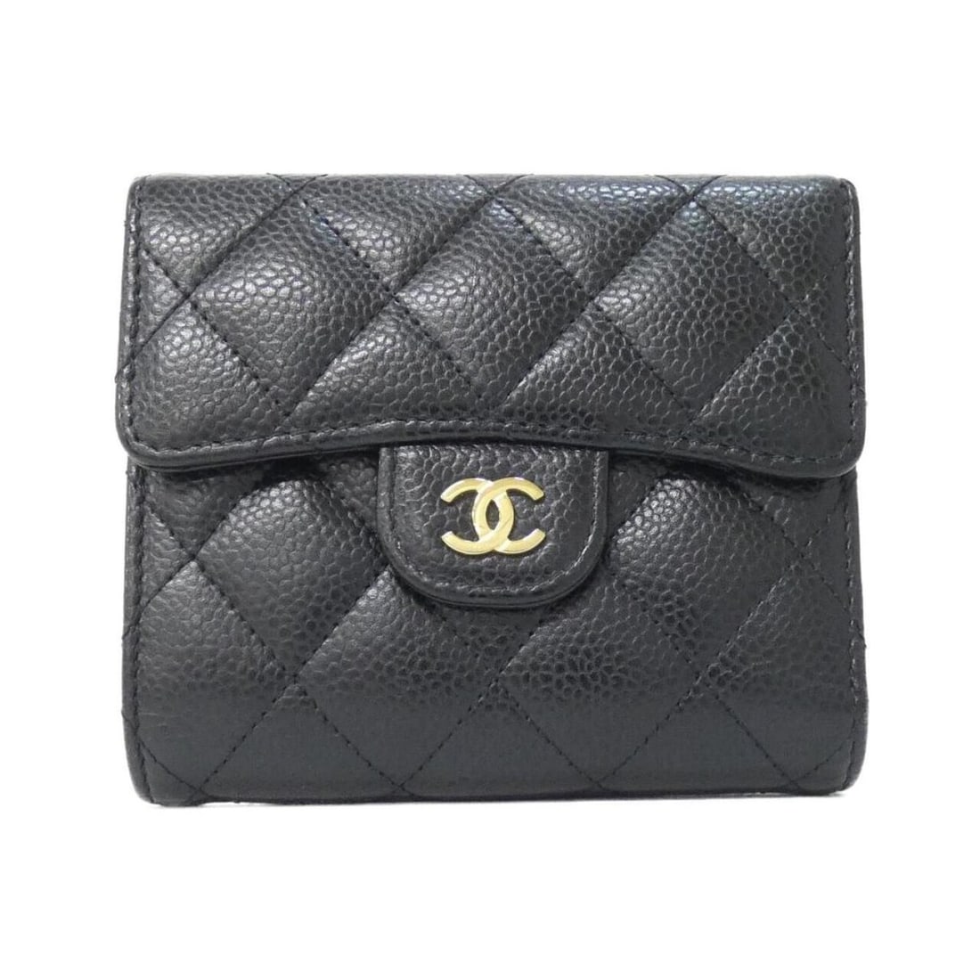Chanel Timeless Classic Line AP0231 Wallet: --- Catalog ---Category: SizeSize (HxWxD): 10cm x 12cm x 2cm / 3.93'' x 4.72'' x 0.78''Category: DesignType: Wallet (tri-fold)Color: Black, BordeauxGender: WomenMaterial: Grained Calfskin Category: Ge