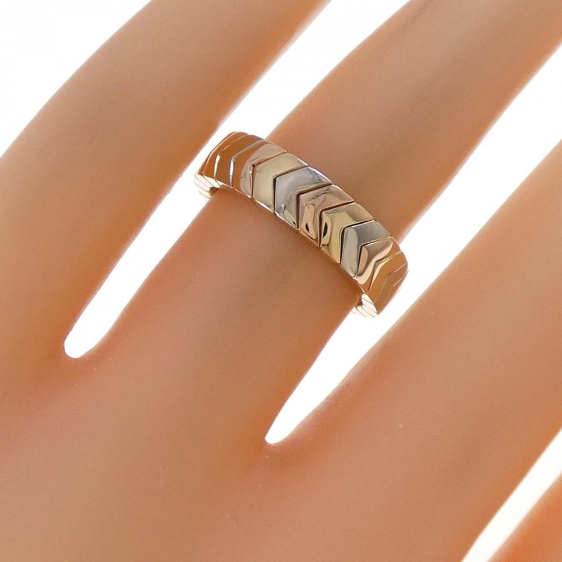 Cartier 750 Three-Color Ring - 4