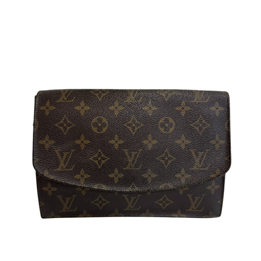 LOUIS VUITTON M51940 Pochette Lava 23 Monogram Second Bag/Clutch Bag for Men and Women, Brown (1 of 15)
