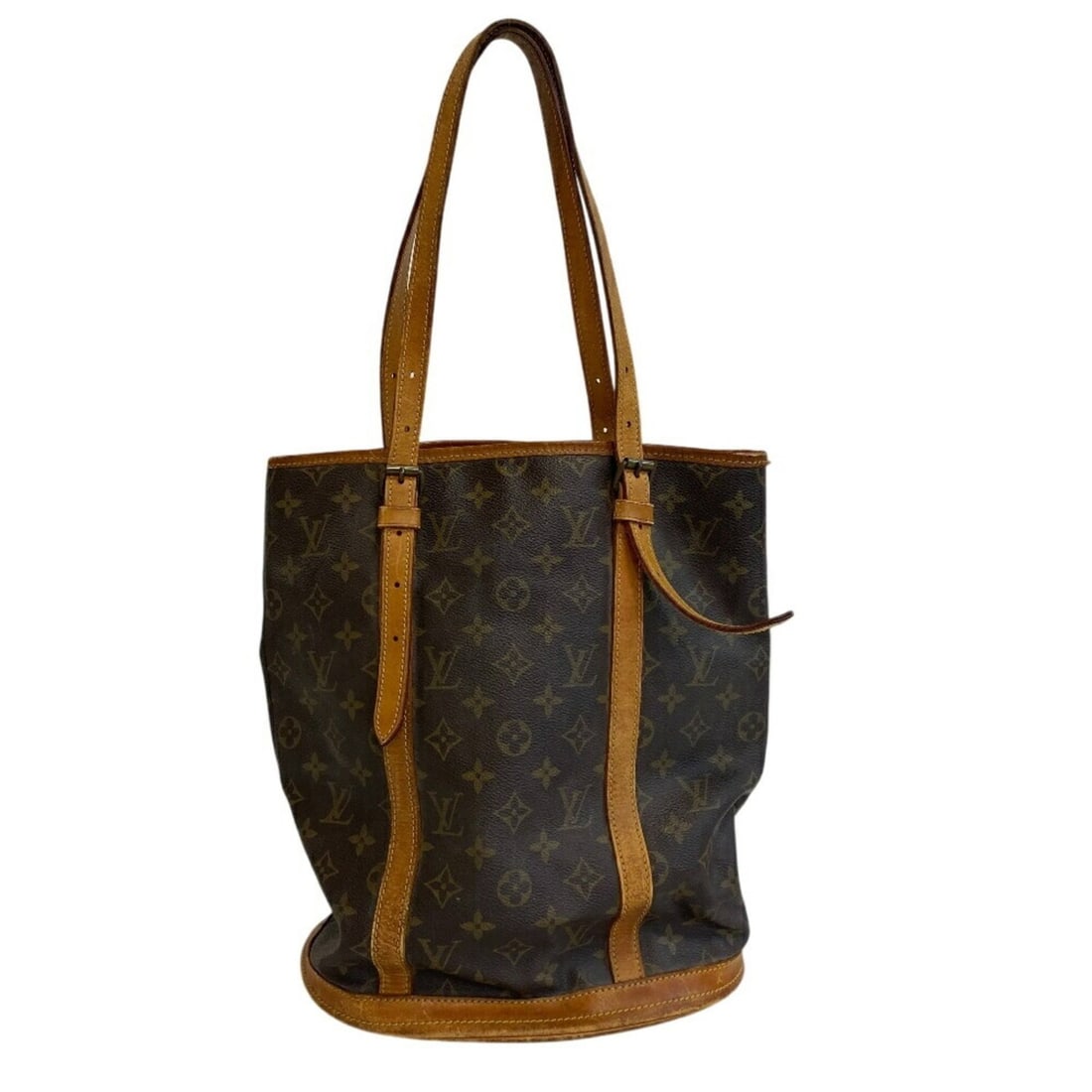 LOUIS VUITTON M42236 Bucket GM Monogram Tote Bag, Brown, Women's: --- Catalog ---Category: SizeSize (HxWxD): 31cm x 27.5cm x 20cm / 12.2'' x 10.82'' x 7.87''Category: DesignType: Tote bagColor: BrownGender: WomenMaterial: Leather Category: GeneralMPN: M42236Brand: L