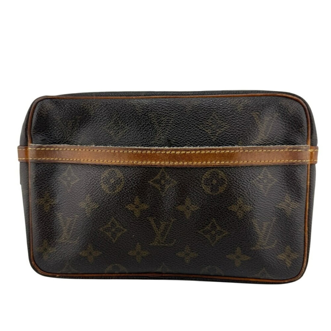 LOUIS VUITTON M51847 Compiègne 23 Monogram Clutch Bag, Brown, Unisex: --- Catalog ---Category: SizeSize (HxWxD): 15cm x 22.5cm x 5.5cm / 5.9'' x 8.85'' x 2.16''Category: DesignType: Clutch bagColor: BrownGender: UnisexMaterial: Leather Category: GeneralMPN: