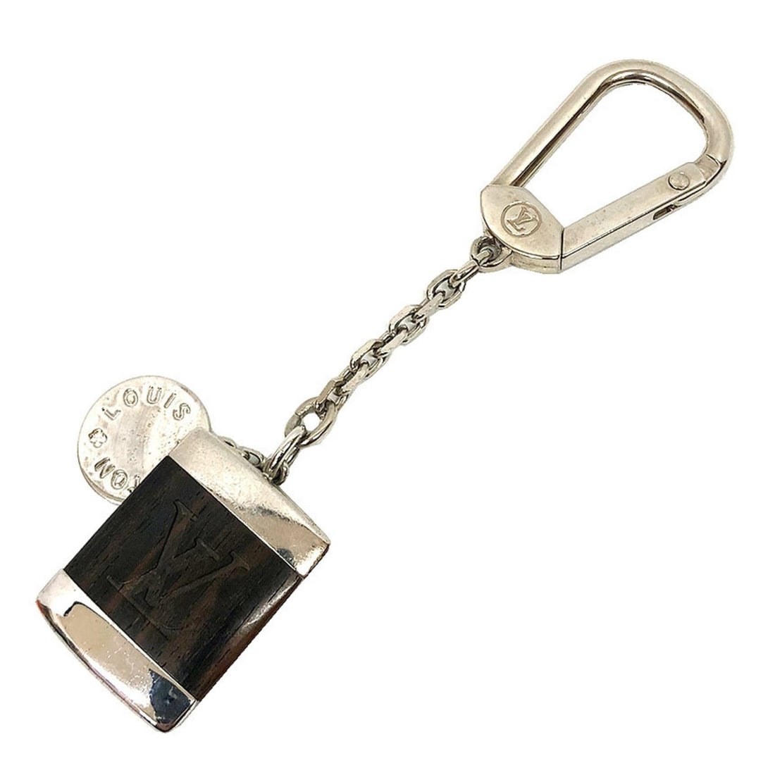 LOUIS VUITTON Key Ring, Holder Charm, M65337, Porte-Clés Bois, Wood (1 of 17)