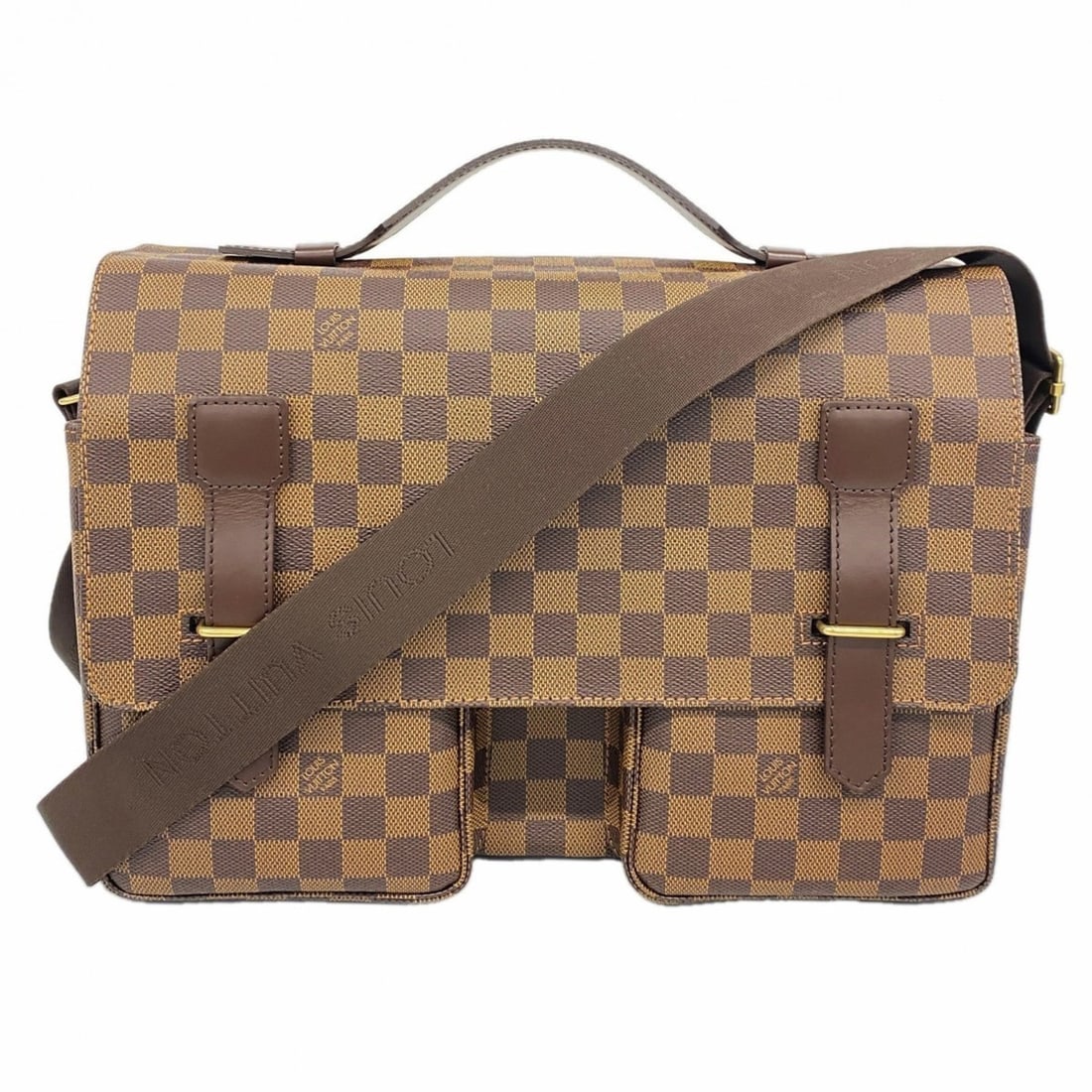 Louis Vuitton Damier Broadway Shoulder Bag N42270 Ebene 2-Way for Women P2341477: --- Catalog ---Category: SizeSize (HxWxD): 25cm x 35cm x 12cm / 9.84'' x 13.77'' x 4.72''Category: DesignType: Shoulder bagColor: EbeneGender: WomenCategory: GeneralMPN: N42270Brand: Louis Vuitton---