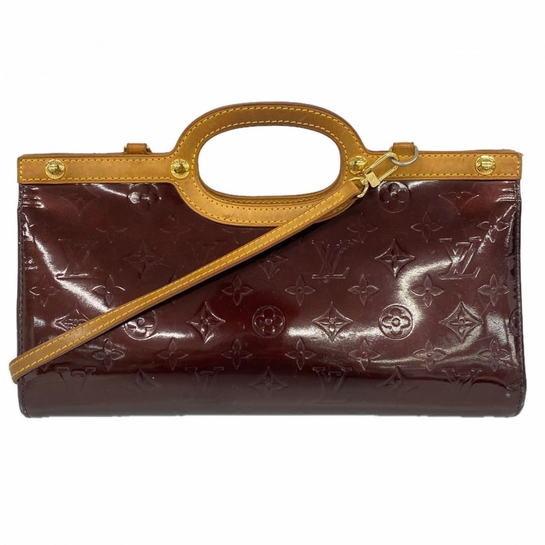 Louis Vuitton Vernis Roxbury Drive Handbag M91995 Amaranth 2-Way Bag for Women P2316372: --- Catalog ---Category: SizeSize (HxWxD): 17cm x 32cm x 10.5cm / 6.69'' x 12.59'' x 4.13''Category: DesignType: HandbagColor: AmaranteGender: WomenCategory: GeneralMPN: M91995Brand: Louis Vuitton---