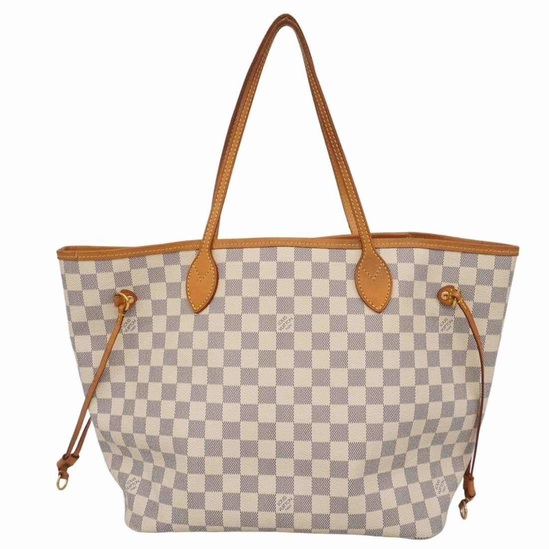 Louis Vuitton Damier Azur Neverfull MM Tote Bag N51107 White Women's: --- Catalog ---Category: SizeSize (HxWxD): 29cm x 32cm x 16cm / 11.41'' x 12.59'' x 6.29''Category: DesignType: Tote bagColor: WhiteGender: WomenCategory: GeneralMPN: N51107Brand: Louis Vuitton--- Ite
