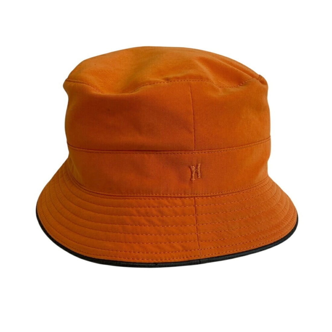 HERMES Hermes bucket hat, orange, women's: --- Catalog ---Category: DesignColor: OrangeGender: WomenMaterial: Acetate Category: GeneralBrand: HermesCategory: MeasurementsCircumference: 57cm / 22.44''--- Item List ---Section: ConditionRanking: