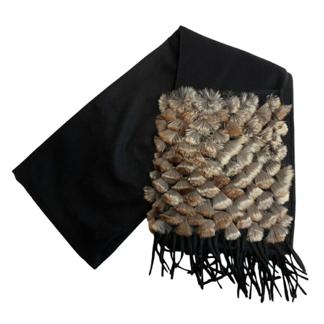 FENDI Fendi scarf black women's (1 of 16)