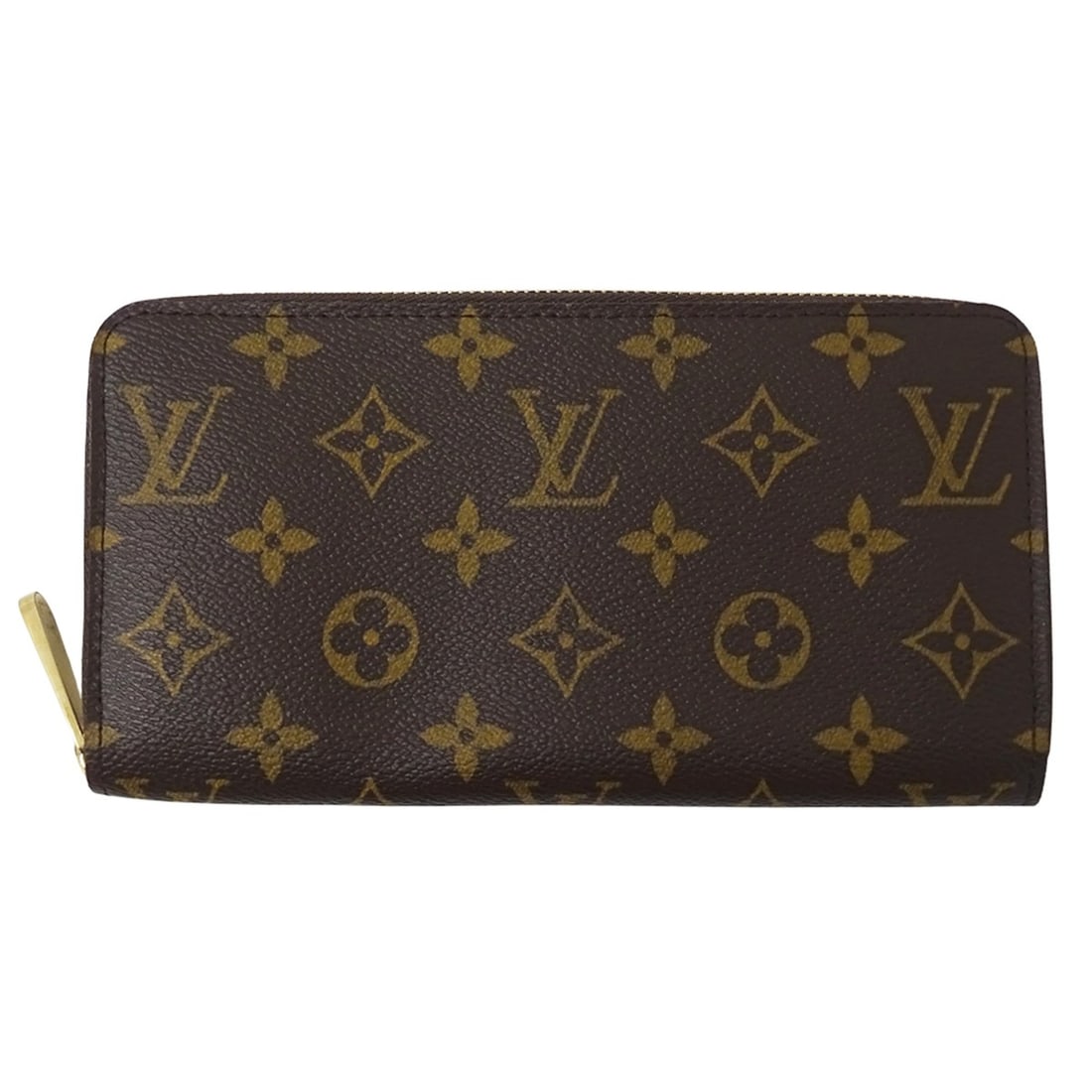 Louis Vuitton Monogram Zippy Wallet M60017 Brown Round Zipper for Men and Women (1 of 19)