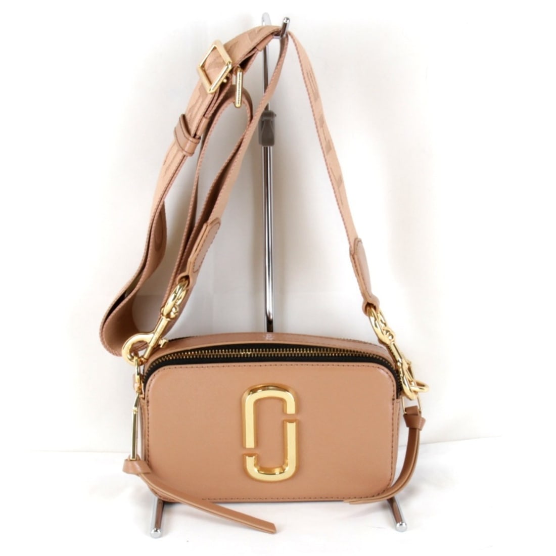 MARC JACOBS Snap Shoulder Bag, Leather, Brown, Women's (1 of 16)