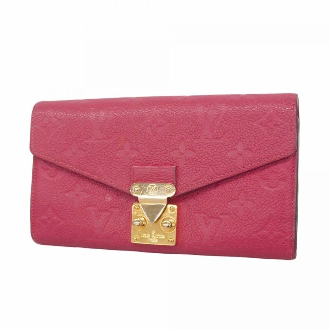 Louis Vuitton Monogram Empreinte Metisse Long Wallet M62459 Freesia Women's (1 of 17)