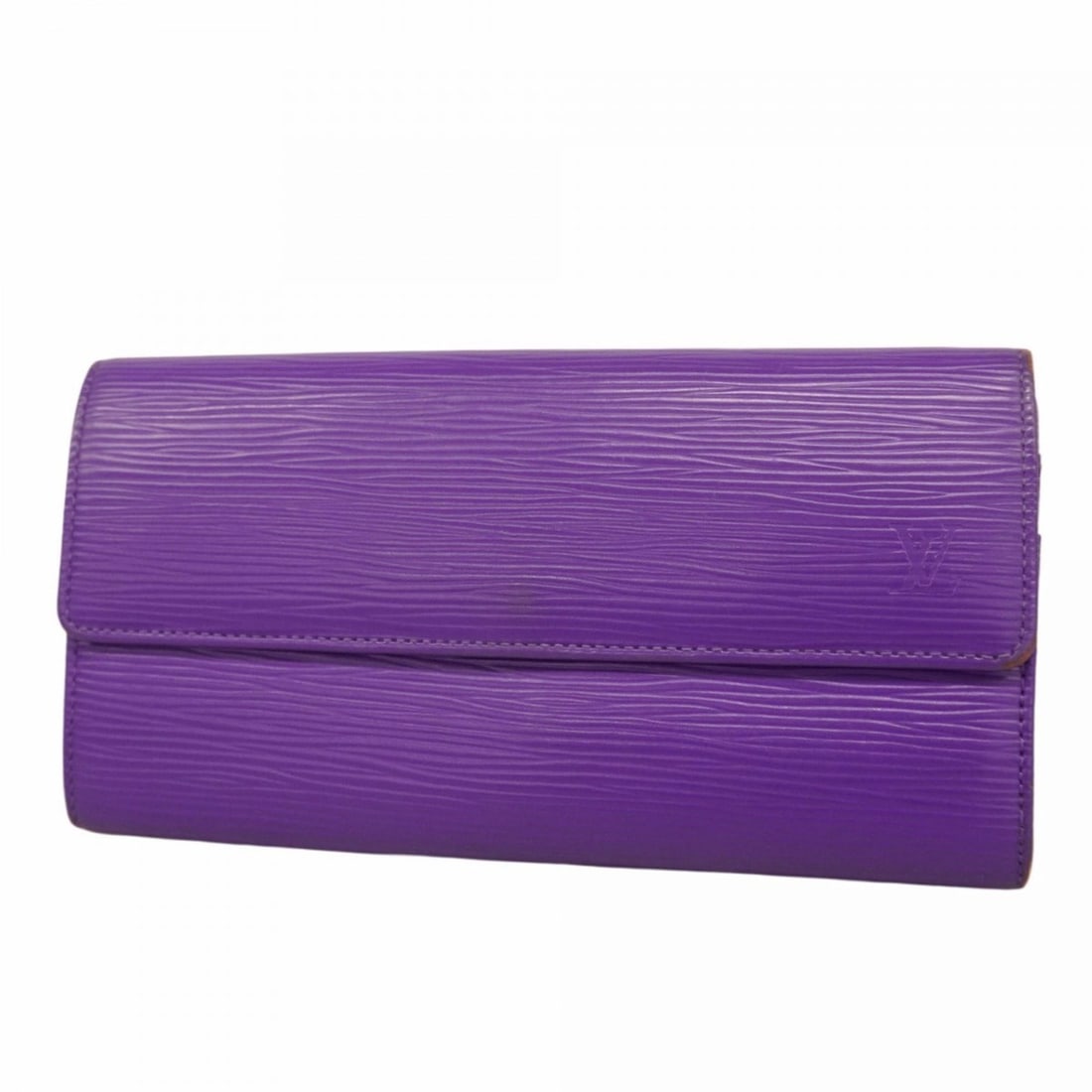 Louis Vuitton Epi Leather Portefeuille Sarah M6031G Fig Women's Long Wallet (1 of 12)