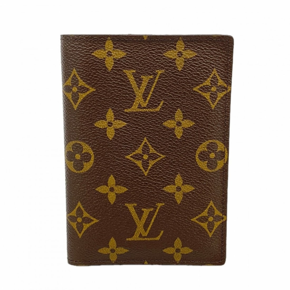 Louis Vuitton Monogram Couverture Passport Case/Business Card Holder M60181 Brown for Men and Women (1 of 8)