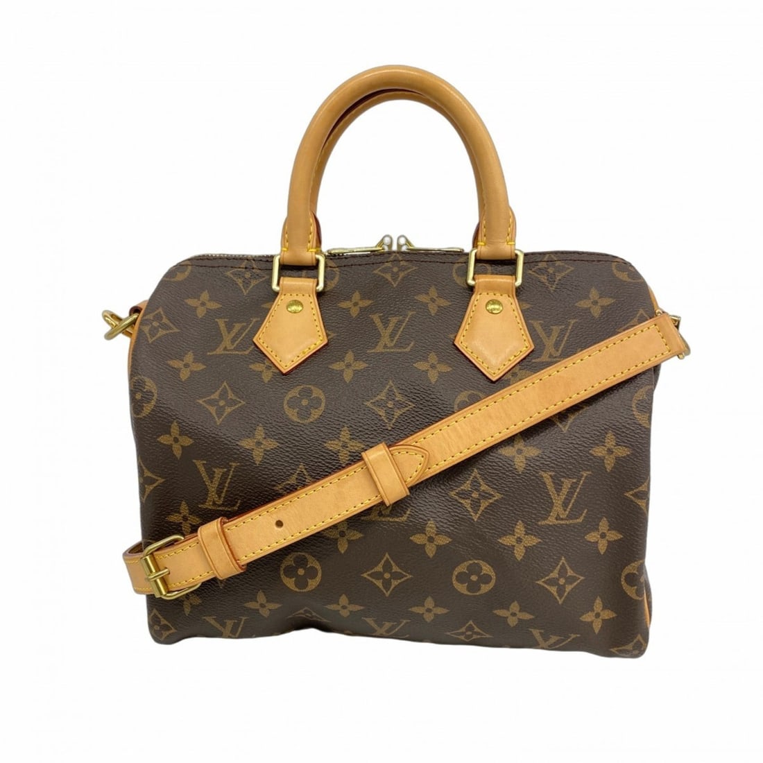 Louis Vuitton Monogram Speedy Bandouliere 25 Handbag M46977 Brown 2-Way Bag for Women (1 of 16)