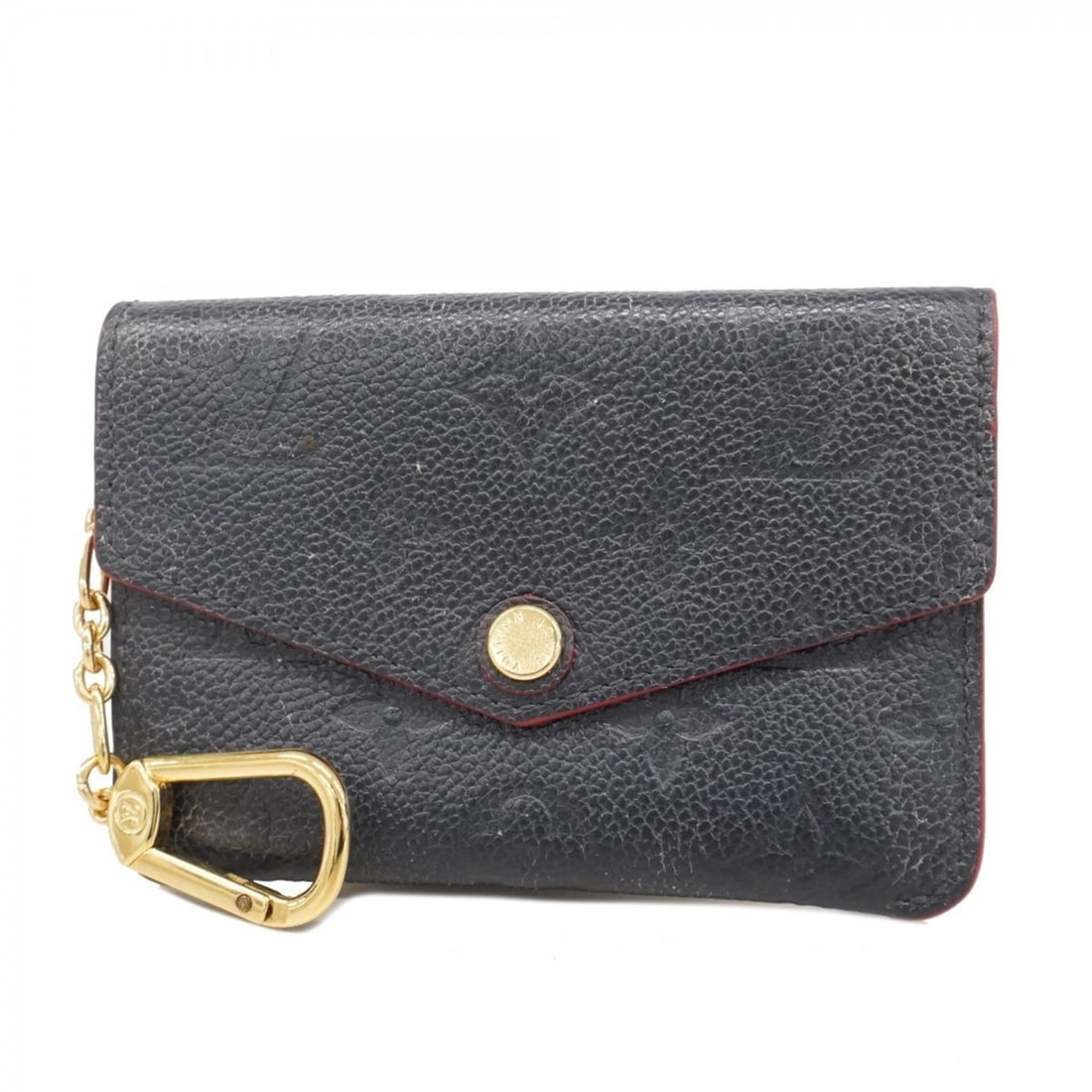 Louis Vuitton Monogram Empreinte Pochette Cle M62017 Marine Rouge Wallet/Coin Case for Men and Women: --- Catalog ---Category: SizeSize (HxWxD): 9cm x 13cm x 1cm / 3.54'' x 5.11'' x 0.39''Category: DesignType: Coin purse/coin caseColor: Marine rougeGender: Men,WomenCategory: GeneralMPN: M62017Brand: L