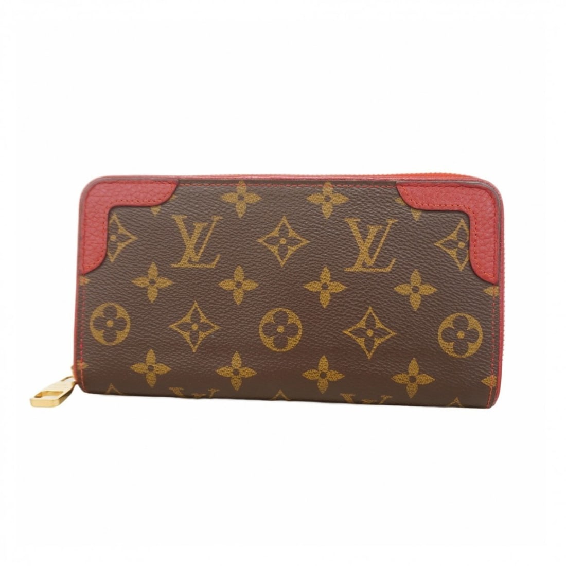 Louis Vuitton Monogram Retiro Zippy Wallet M61854 Brown, for Men and Women (1 of 14)