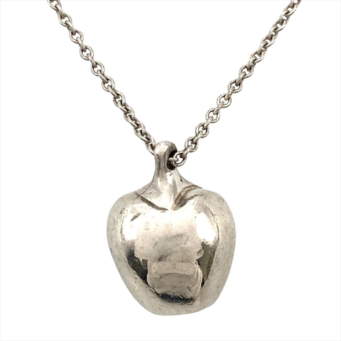 Tiffany & Co. Apple Necklace, Sterling Silver, 5.3g, Women's (1 of 13)