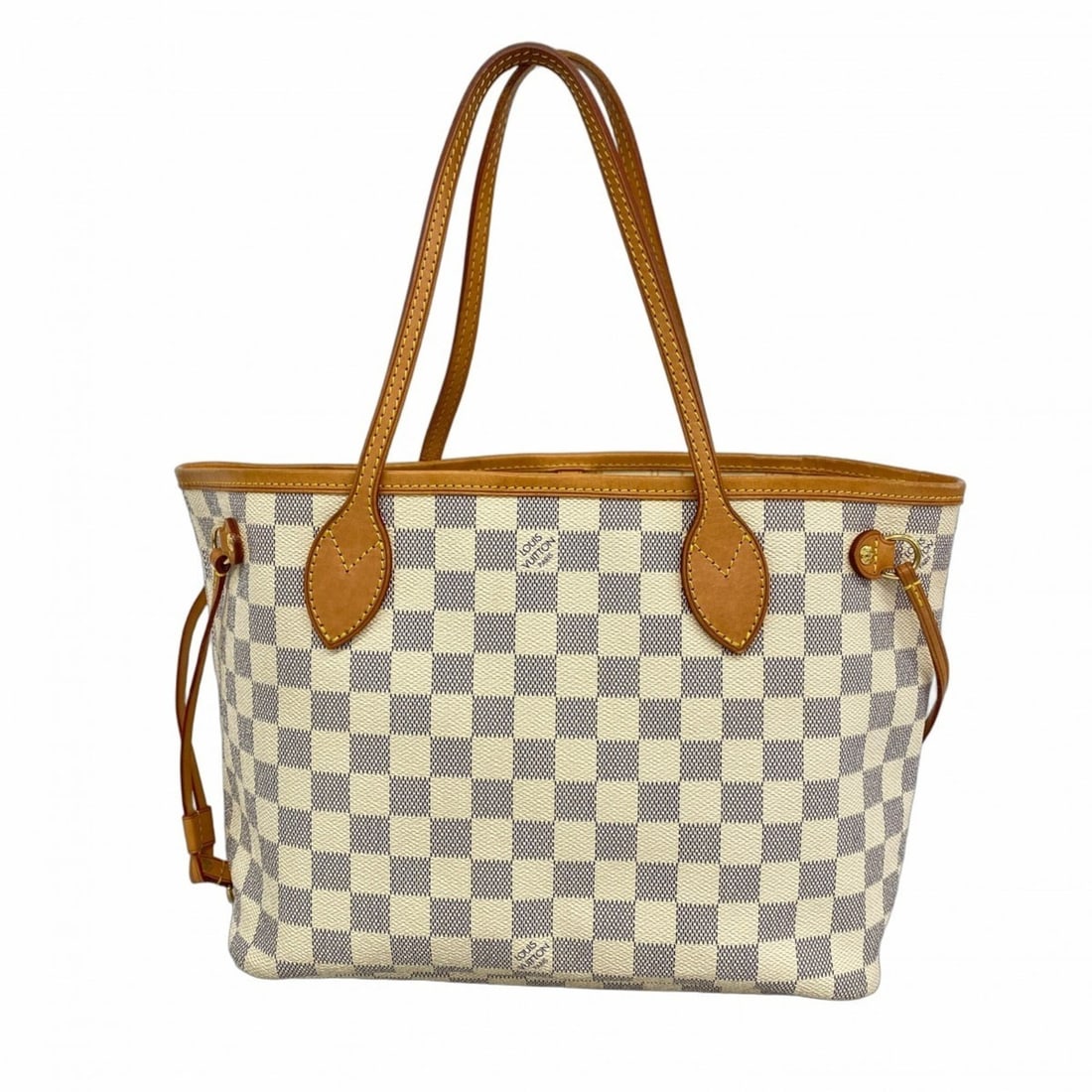 Louis Vuitton Damier Azur Neverfull PM Tote Bag N51110 White Women's: --- Catalog ---Category: SizeSize (HxWxD): 22cm x 28cm x 13cm / 8.66'' x 11.02'' x 5.11''Category: DesignType: Tote bagColor: WhiteGender: WomenCategory: GeneralMPN: N51110Brand: Louis Vuitton--- Item