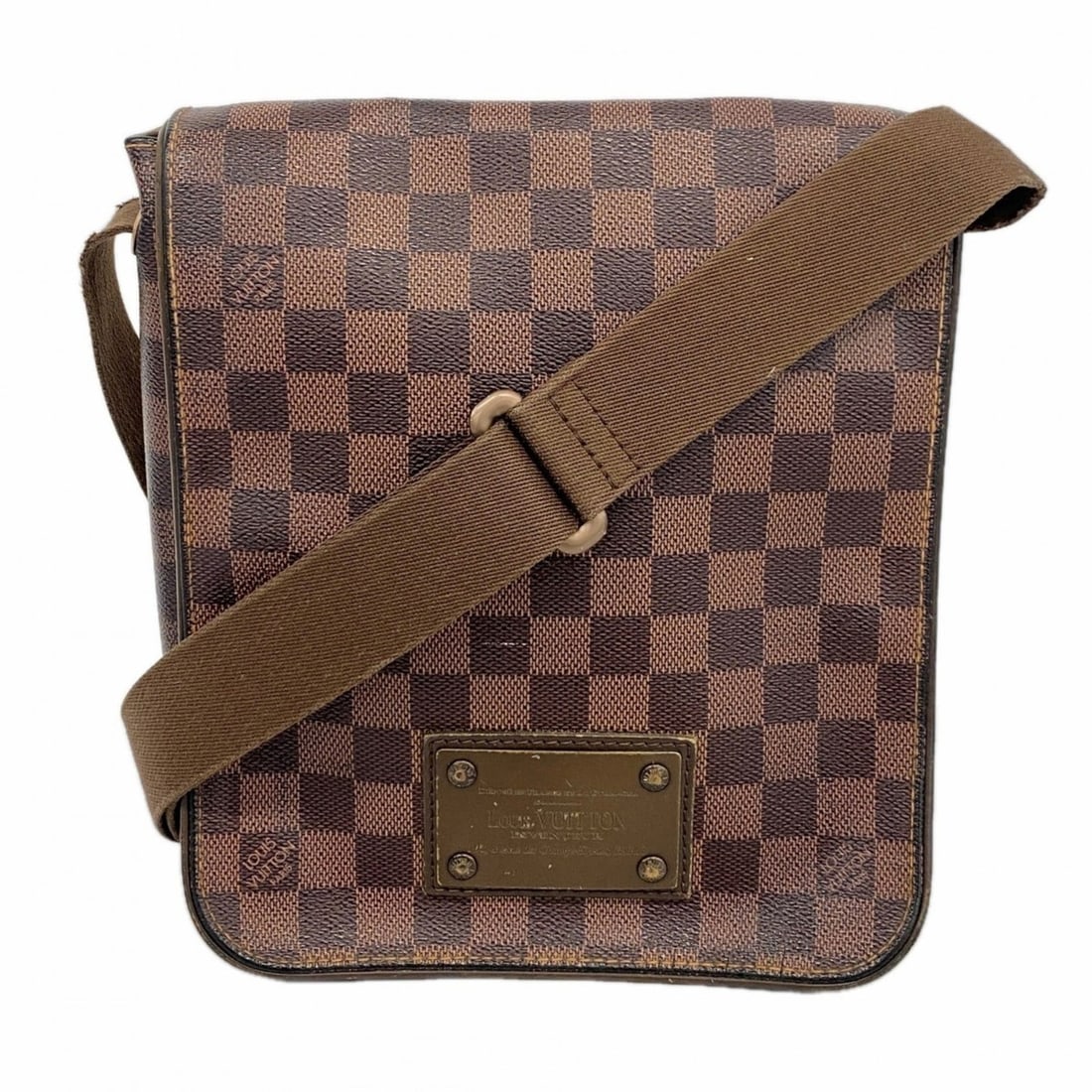 Louis Vuitton Damier Brooklyn PM Shoulder Bag N51210 Ebene Men's: --- Catalog ---Category: SizeSize (HxWxD): 25cm x 20cm x 7cm / 9.84'' x 7.87'' x 2.75''Category: DesignType: Shoulder bagColor: EbeneGender: MenCategory: GeneralMPN: N51210Brand: Louis Vuitton--- Item