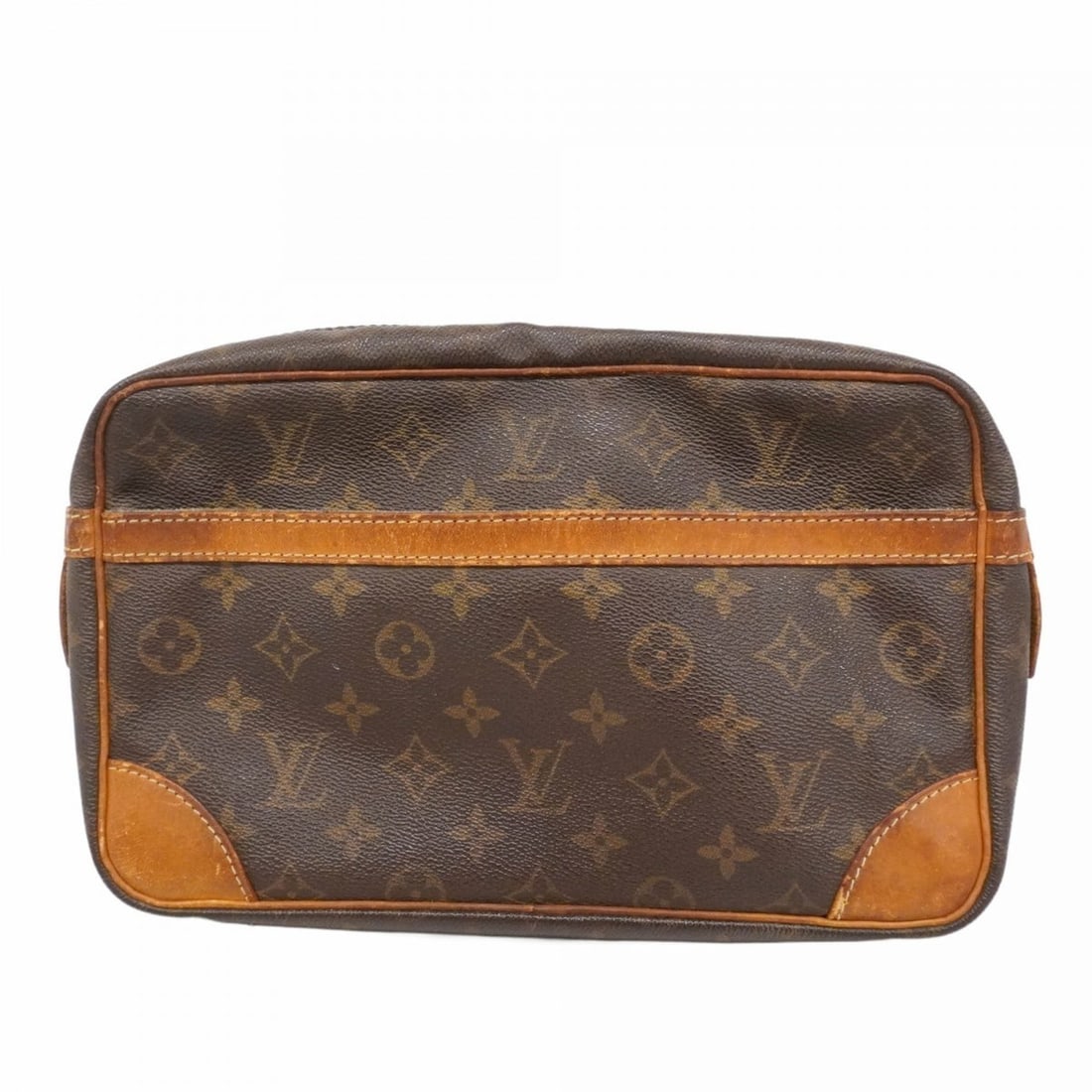 Louis Vuitton Monogram Compiègne 28 Clutch Bag M51845 Brown Women's (1 of 16)