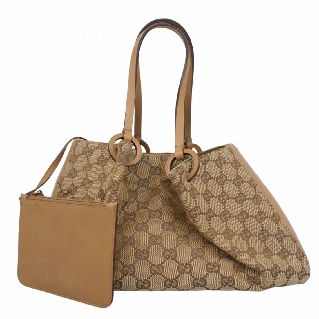 Gucci GG Canvas Tote Bag 94898 Beige Women's (1 of 20)