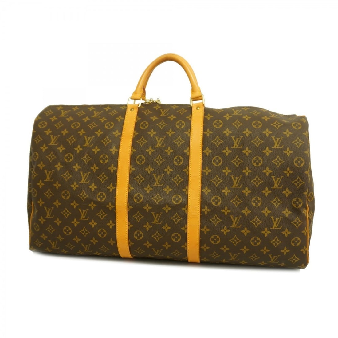 Louis Vuitton Monogram Keepall 60 Boston Bag M41422 Brown Men's/Women's: --- Catalog ---Category: SizeSize (HxWxD): 33cm x 60cm x 26cm / 12.99'' x 23.62'' x 10.23''Category: DesignType: Boston bagColor: BrownGender: Men,WomenCategory: GeneralMPN: M41422Brand: Louis Vuitton