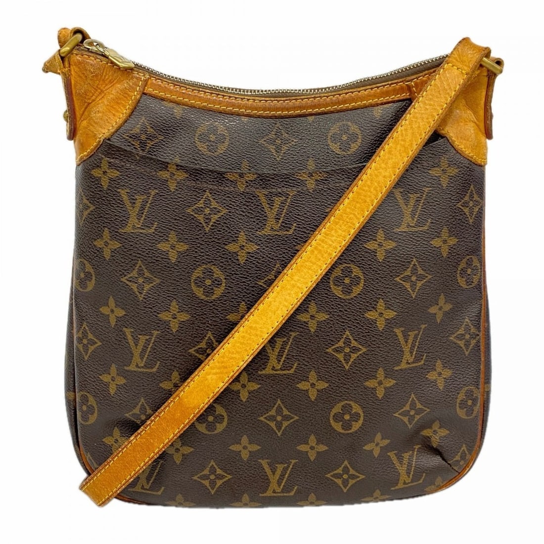 Louis Vuitton Monogram Odeon PM Shoulder Bag M56390 Brown Women's (1 of 14)