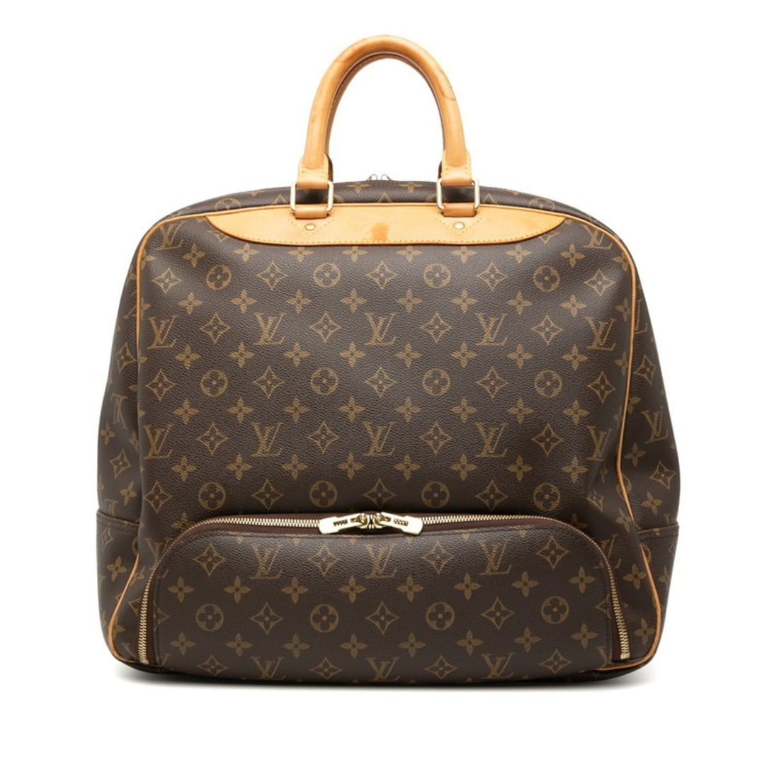 Louis Vuitton Monogram Evasion Boston Bag M41443 Brown Leather Women's LOUIS VUITTON: --- Catalog ---Category: SizeSize (HxWxD): 37cm x 39.5cm x 21.5cm / 14.56'' x 15.55'' x 8.46''Category: DesignType: Boston bagColor: BrownGender: WomenMaterial: PVC , Leather Category: GeneralMPN: M41