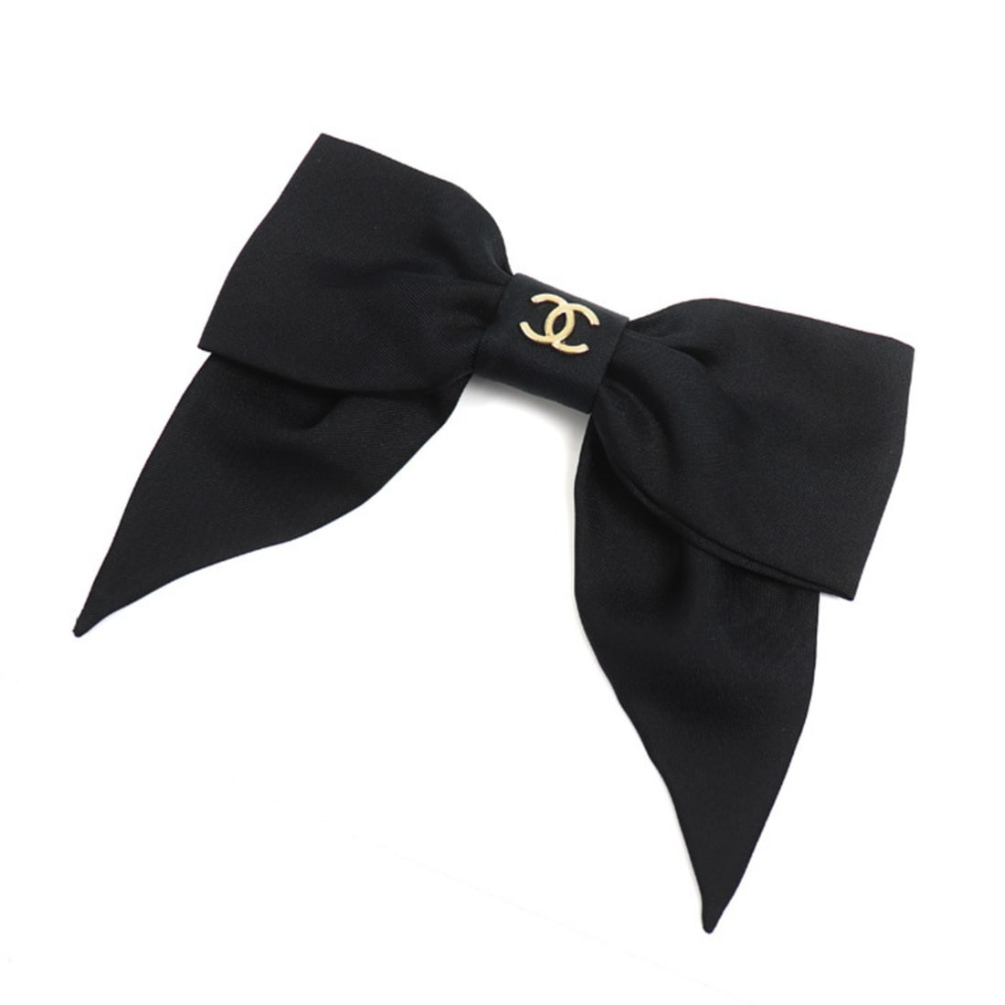 CHANEL Silk Coco Mark Ribbon Barrette Hair Accessory AA9854 Women's: --- Catalog ---Category: SizeSize (LxW): 13cm x 16.5cm / 5.11'' x 6.49''Category: DesignType: BarretteColor: BlackGender: WomenCategory: GeneralMPN: AA9854 B15898 NV653Brand: ChanelCountry of Origin:
