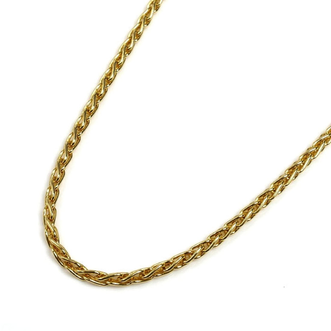 TIFFANY & Co. Tiffany 18KYG Yellow Gold Twist Necklace, 15.6g, 62cm, for Men and Women: --- Catalog ---Category: SizeNeck Circumference: 62 cm / 24.4''Category: DesignGender: Men,WomenMaterial: Yellow gold (18K)Necklace Type: NecklaceCategory: GeneralBrand: Tiffany--- Item List ---Sectio