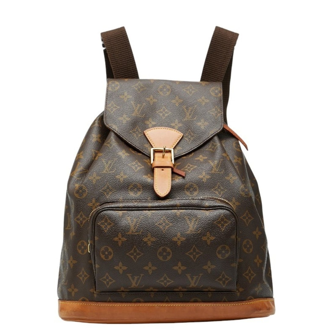 Louis Vuitton Monogram Montsouris GM Backpack M51135 Brown Leather Women's LOUIS VUITTON (1 of 15)