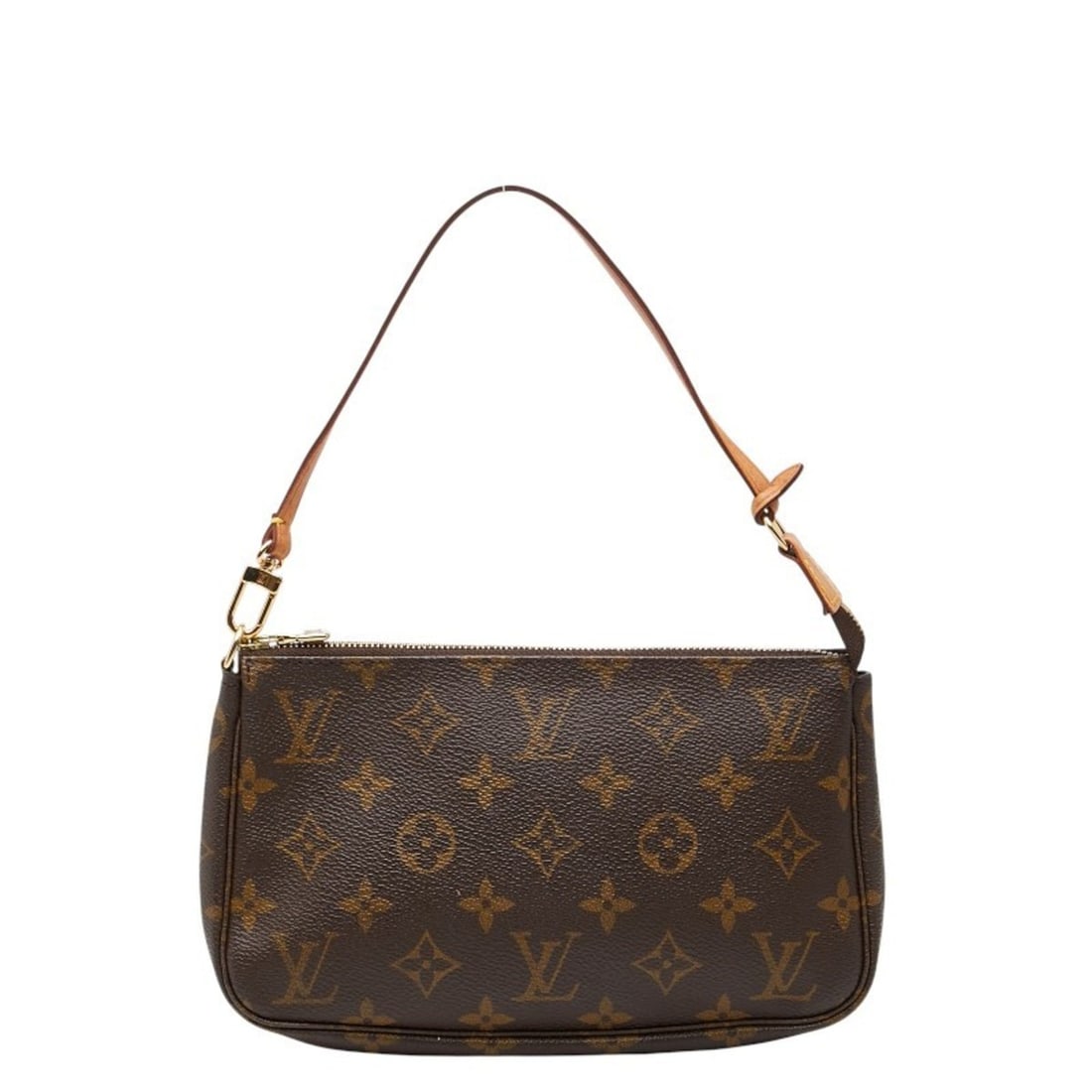 Louis Vuitton Monogram Pochette Accessoires Bag Pouch Handbag M51980 Brown Women's LOUIS VUITTON (1 of 15)