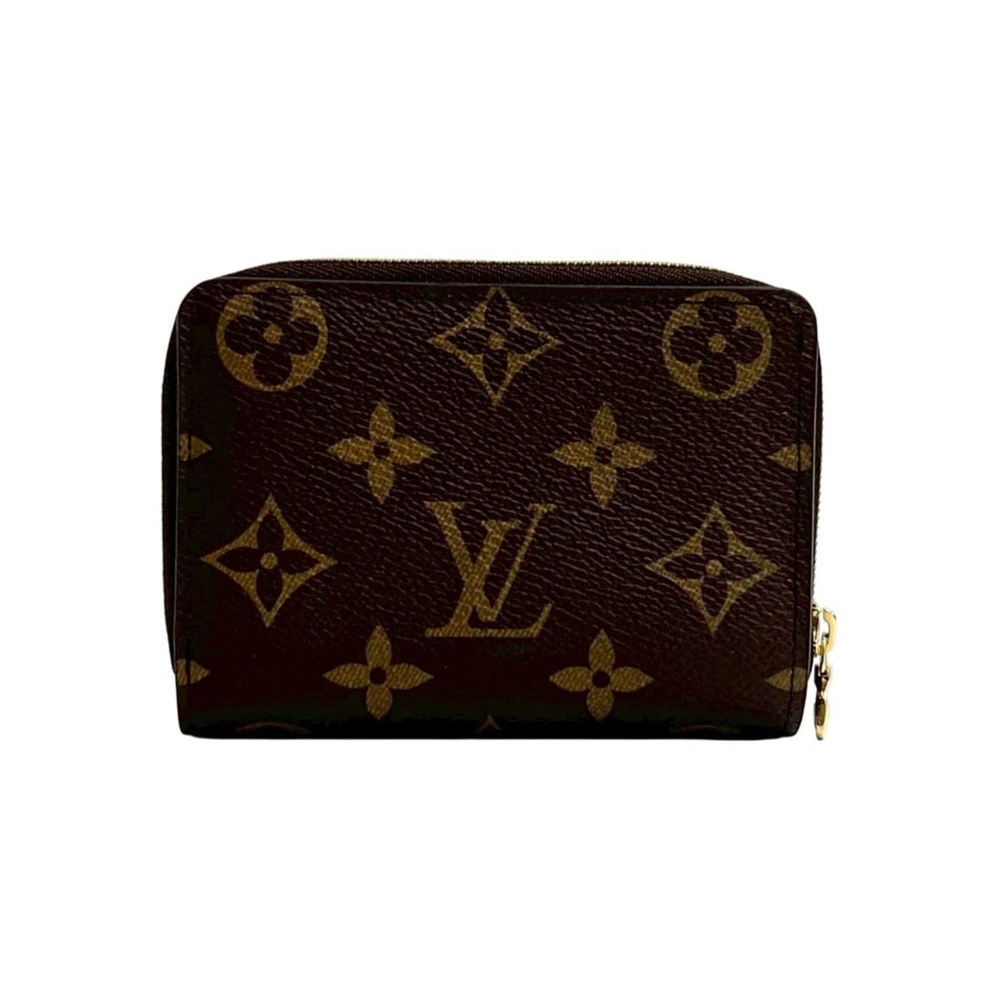 LOUIS VUITTON Louis Vuitton Portefeuille Lou Monogram Leather Round Zip Bi-fold Wallet Brown 2400a: --- Catalog ---Category: SizeSize (HxWxD): 8cm x 11.5cm x 2.5cm / 3.14'' x 4.52'' x 0.98''Category: DesignType: Wallet (bi-fold)Color: BrownGender: WomenMaterial: Leather , PVC Category: GeneralBrand: